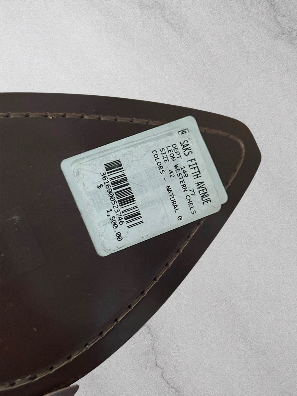 Celine Homme Leon Western Boots - Picture 11 of 16